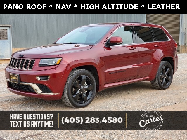 Pre Owned 2016 Jeep Grand Cherokee High Altitude With Navigation