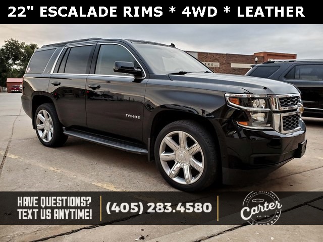 Pre-Owned 2015 Chevrolet Tahoe LT 4D Sport Utility in Okarche #22556B